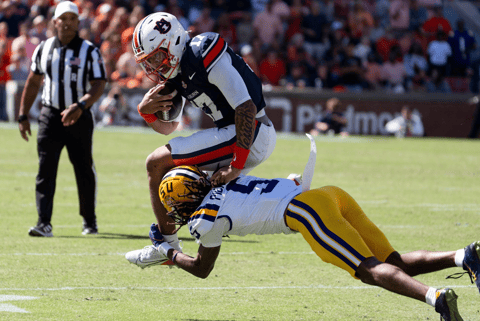 LSU "Game Balls" (Defense): Blake Baker's defense dominates Auburn